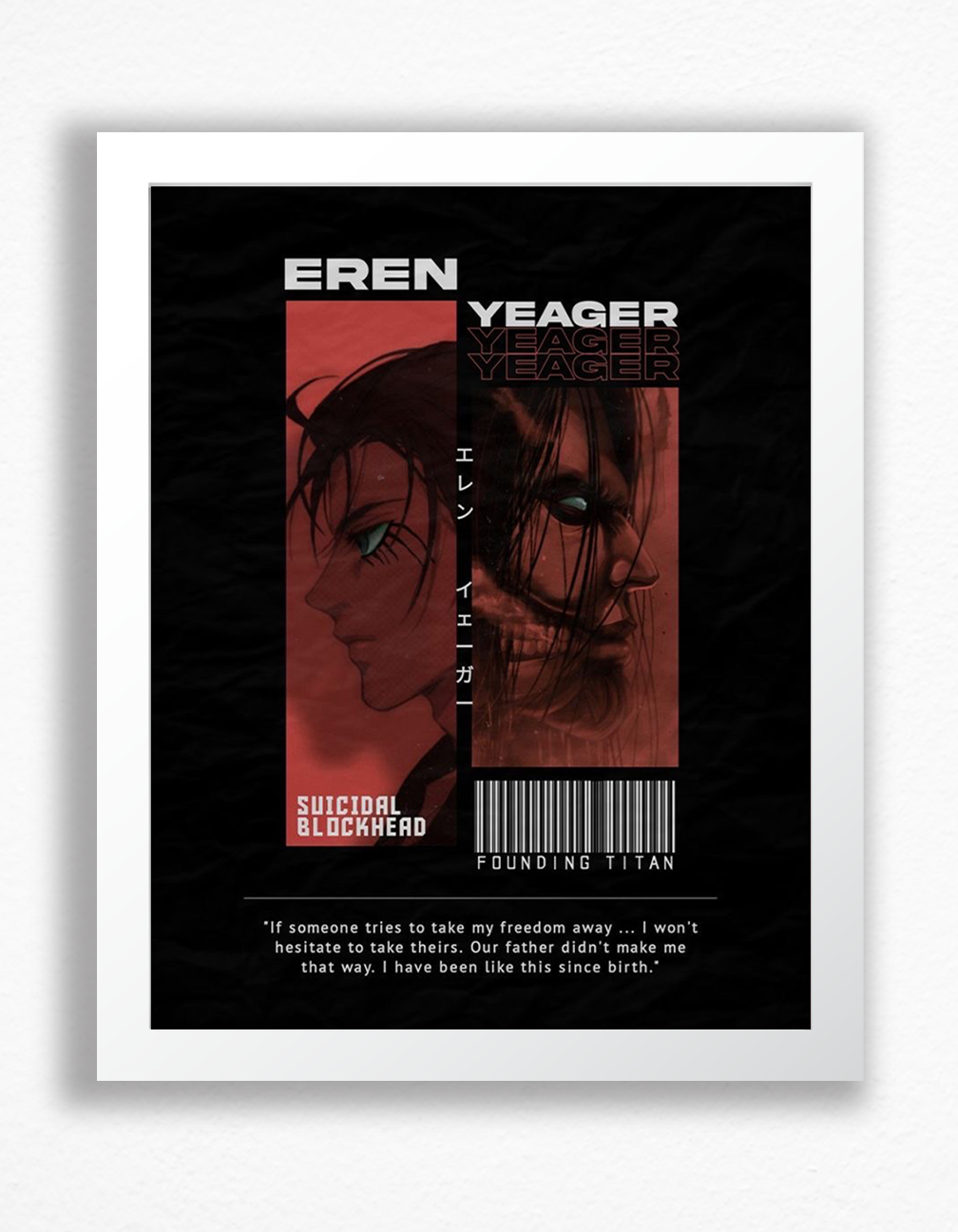 Eren Yeager - Attack On Titan