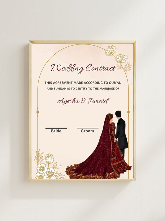 Wedding Contract - 2