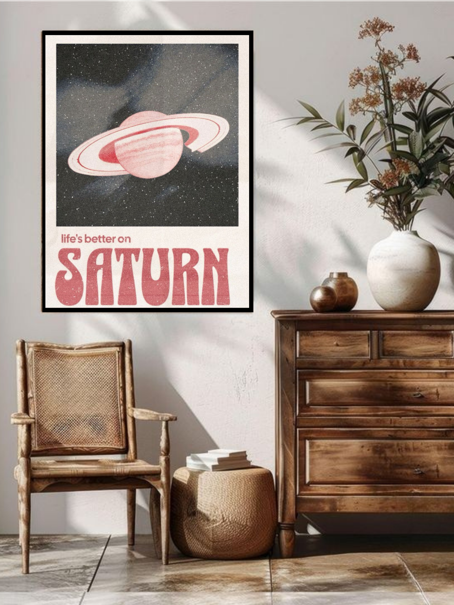 Retro Saturn – Cosmic Vibes