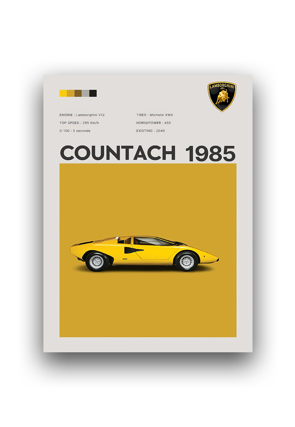 Lamborghini - Countach 1985