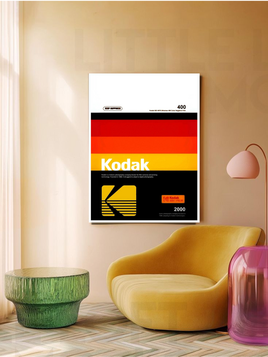 Kodak Retro Vibes - cassette cover A