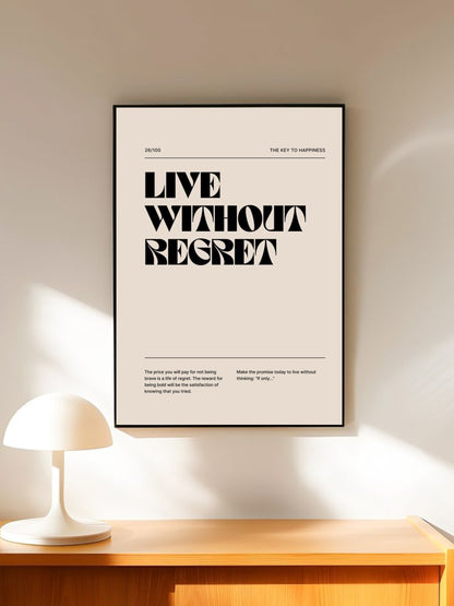 Live Without Regret