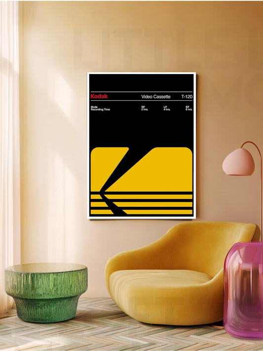 Kodak Retro Vibes - cassette cover B