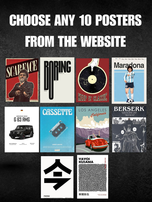 ANY 10 POSTERS