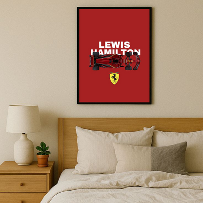 Hamilton x Ferrari