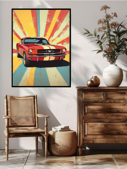 Vintage Mustang - A