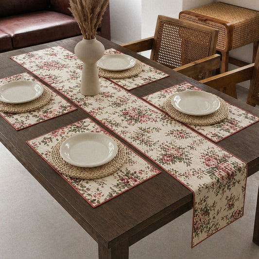 Antique Rose Garden - Table Runner