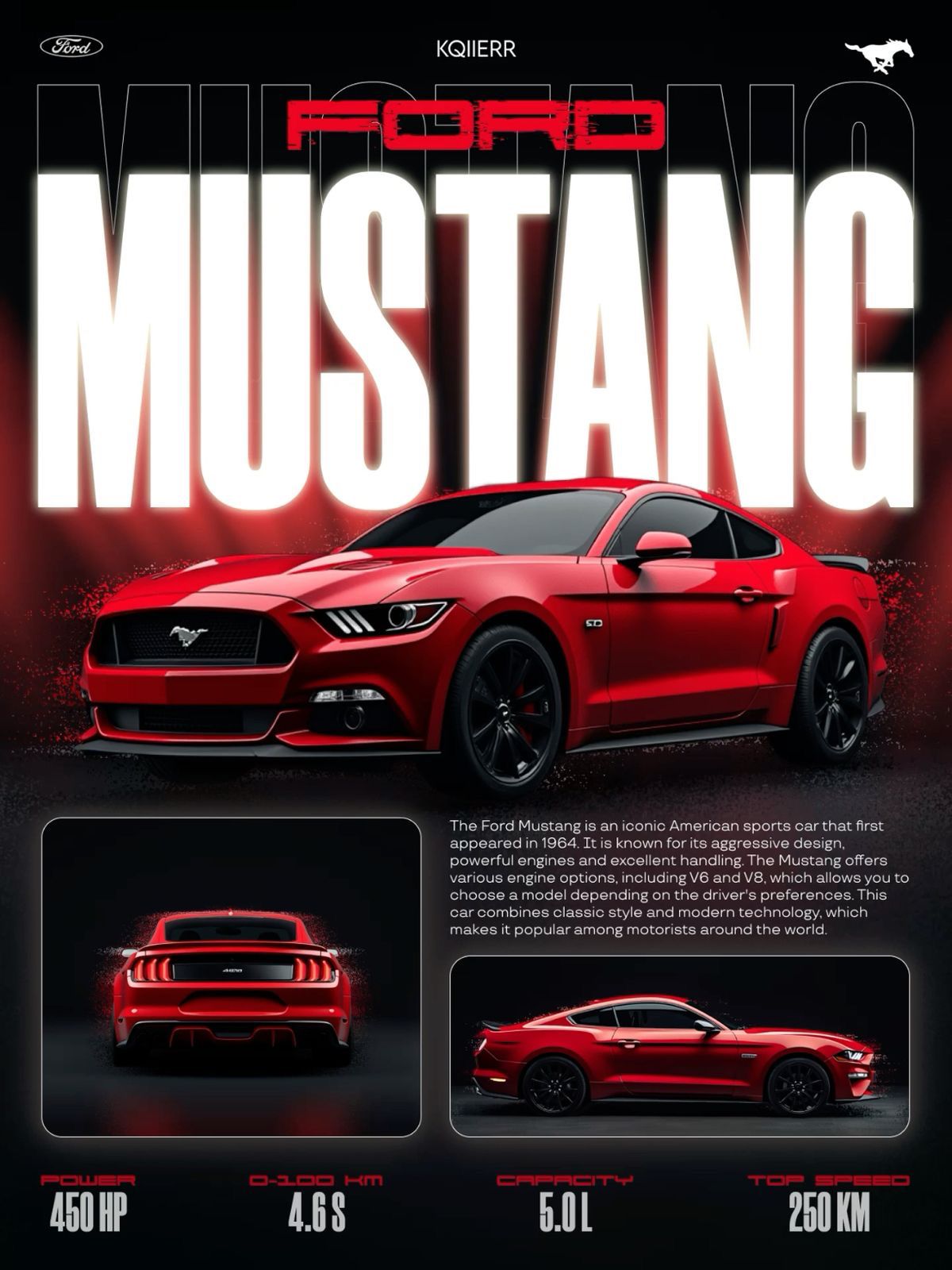 Ford Mustang Red