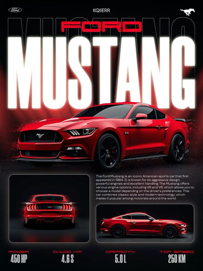 Ford Mustang Red